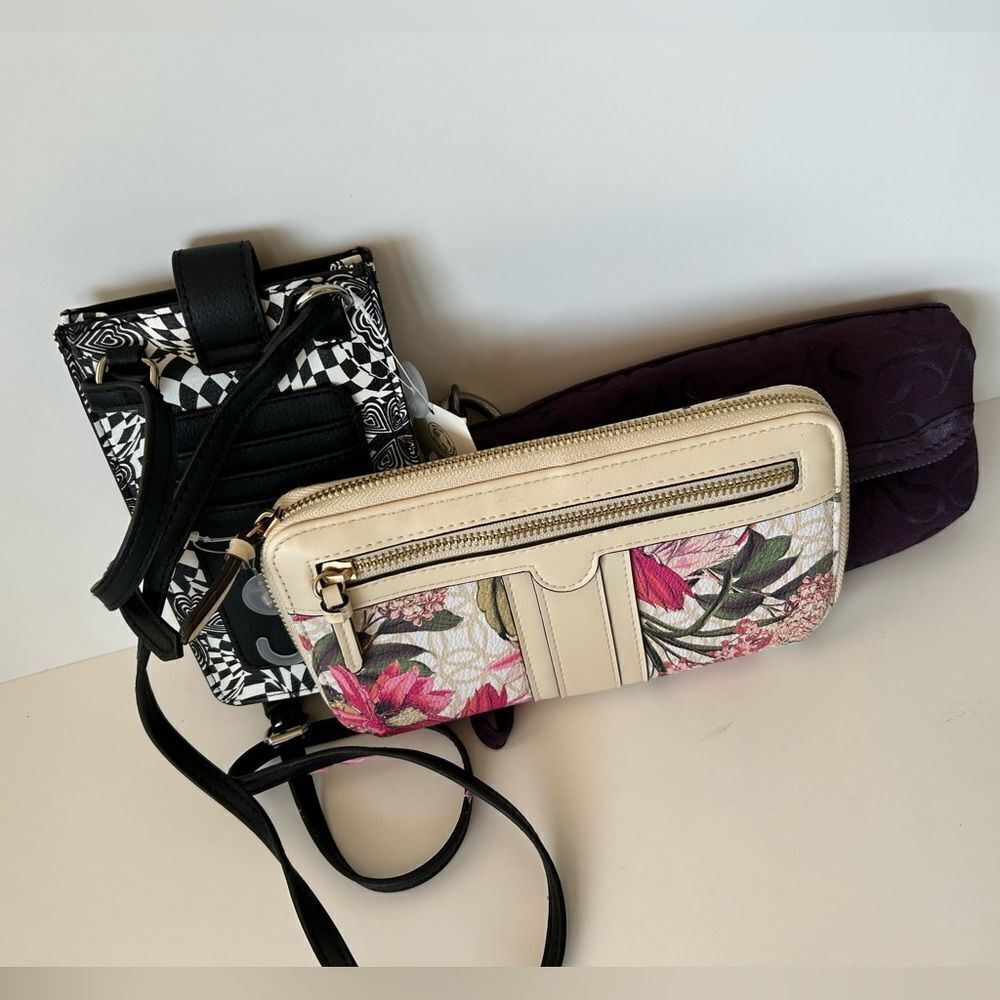 Wallet bundle 3 wallets crossbody - Picture 3 of 9
